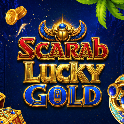 Scarab Lucky Gold Icon